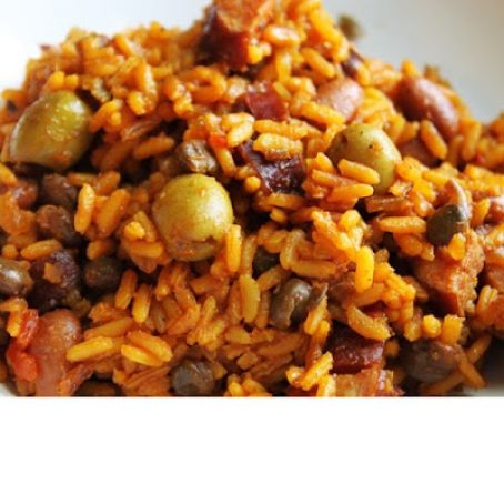 Puerto Rican Rice and Beans